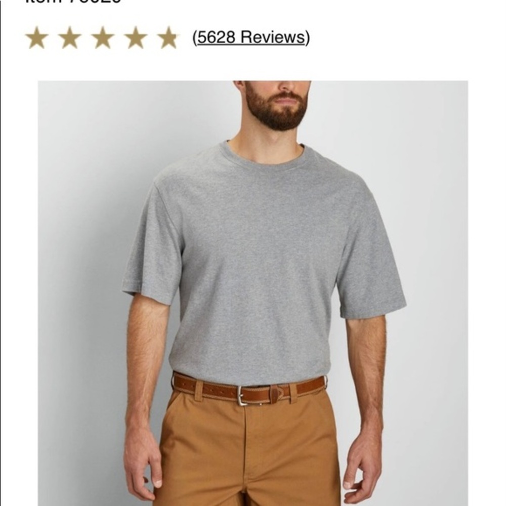 Duluth Trading Co. NWT Navy longtail T with a chest pocket. - Picture 10 of 16